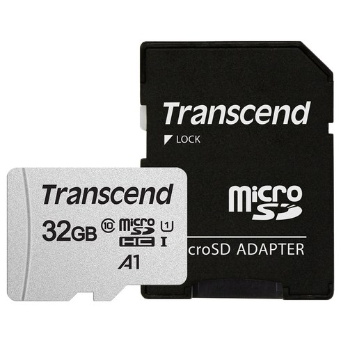 트랜센드 300S-A 마이크로 SD카드, 32GB