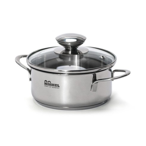 힘멜 스테인레스 인덕션 미니 양수냄비, 14cm