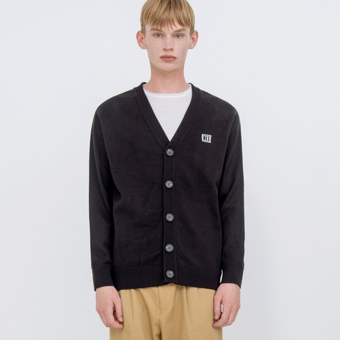 씨오큐 남성용 LOGO EMBLEM CARDIGAN