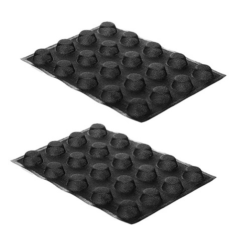h20n - 실리코마트 AIR PLUS 18 SET 2 N.20 ROUND 베이킹 몰드 지름 48 x H 22 mm, 2개