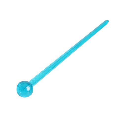 방울 머들러 19cm, 블루, 1개