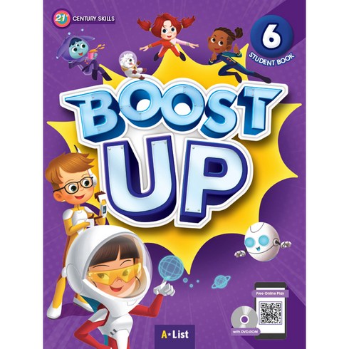 BOOST UP 6 Student Book DVD ROM + MP3 CD + Portfolio, 에이리스트