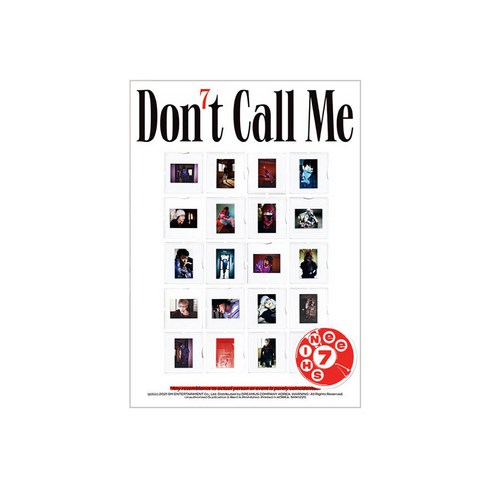 샤이니앨범 - 샤이니 SHINee - Don’t Call Me PhotoBook Ver 정규7집 앨범 버전랜덤 발송, 1CD