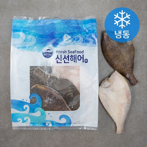 신선해어 가자미 두절 200~300g (냉동), 2kg, 1개