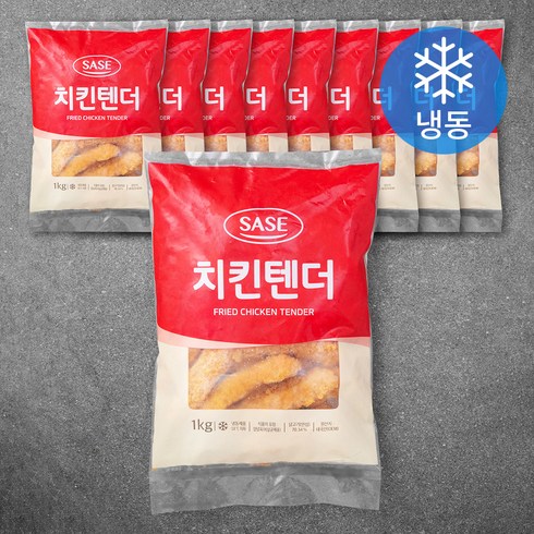 사세 치킨텐더 (냉동), 1kg, 10봉