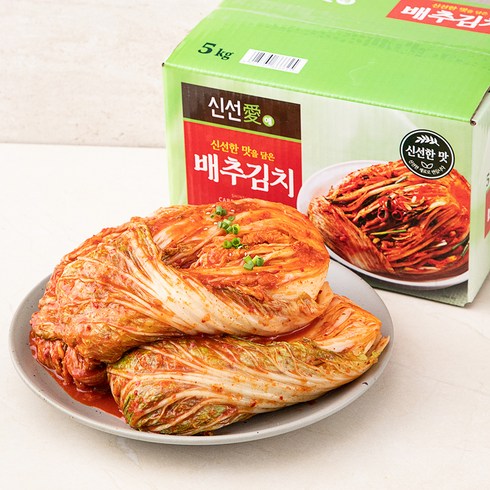 중국김치 - 신선애 배추김치, 5kg, 1개