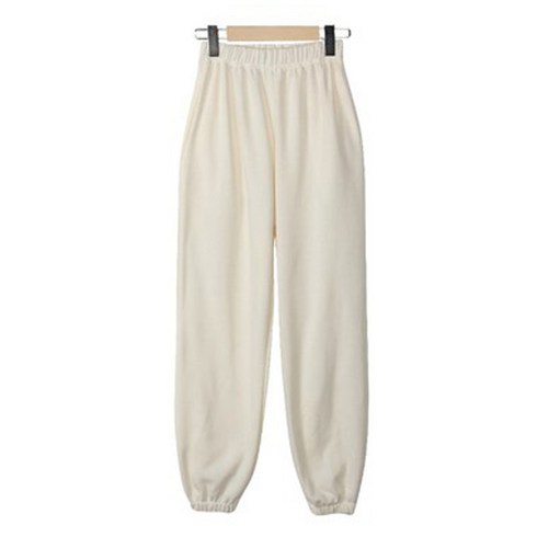 2023년 가성비 최고 여성용 기모 조거팬츠 - 여성용 오아 밴딩 기모 조거 팬츠 PT8521K1A