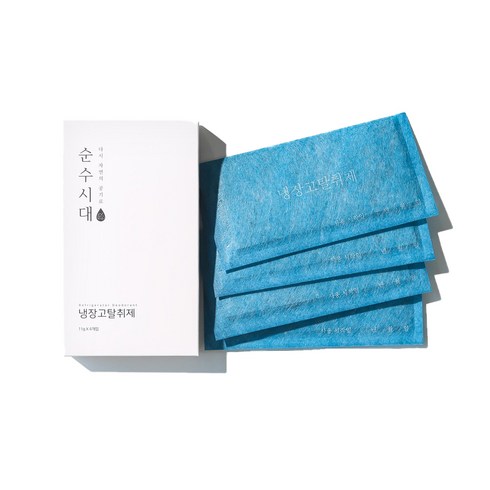 2023년 가성비 최고 냉장고 아래 물이새는현상 - 순수시대 냉장고 탈취제 본품 4p, 44g, 1개