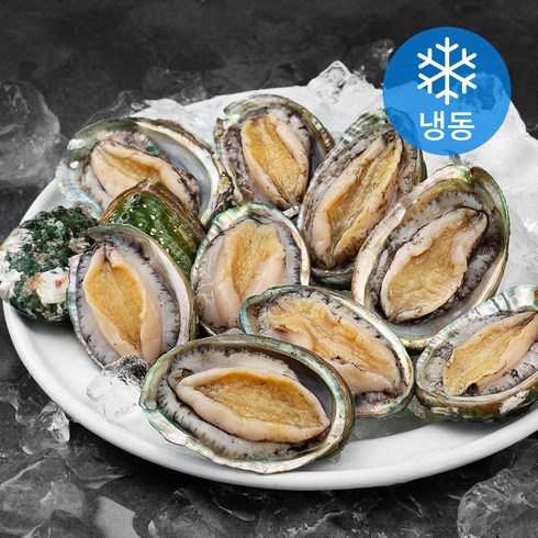 2023년 가성비 최고 냉동전복 - 아라보감 갓잡아 얼린 국산 전복 (냉동), 350g(소,소 10~12미), 1개