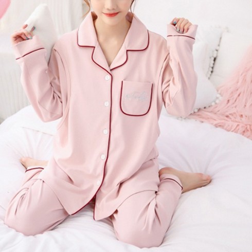 임산부 귀여운 수면잠옷 상하의세트