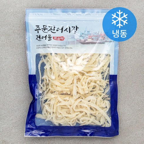 2023년 가성비 최고 진미채 - 주문진어시장건어물 맛진미 오징어채 (냉동), 300g, 1개