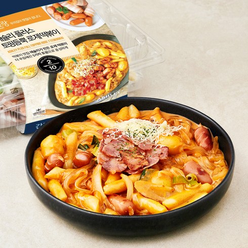 애슐리 플러스 토핑듬뿍 로제 떡볶이, 950g, 1개