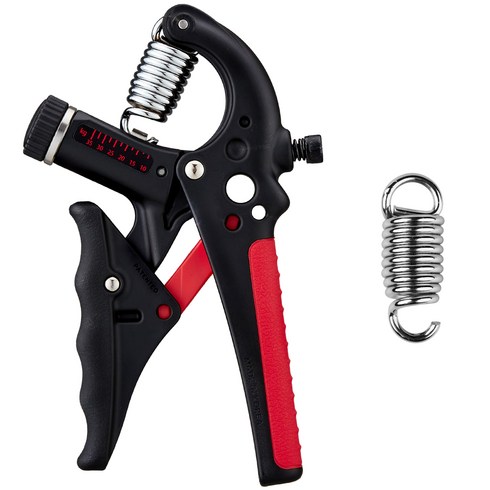 지디 Grip 2 평행그립 악력기 10~35kg, 레드
