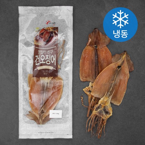 영일만친구 건오징어 2미 (냉동), 110g, 1개