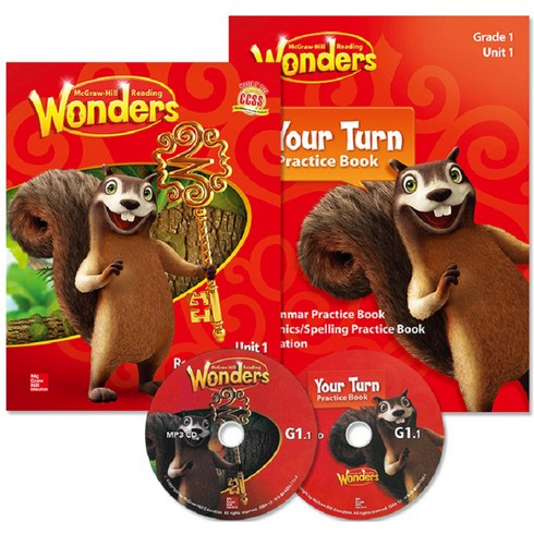 2023년 가성비 최고 원더박스파라다이스 - Wonders Package 1.1 R & W + CD + G.P.S.D PB + CD, McGRAW-HILL