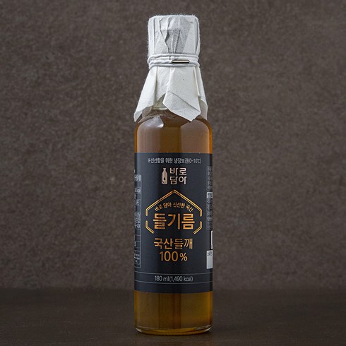 메종물랑들기름 - 바로 담아 신선한 국산 들기름, 180ml, 1개