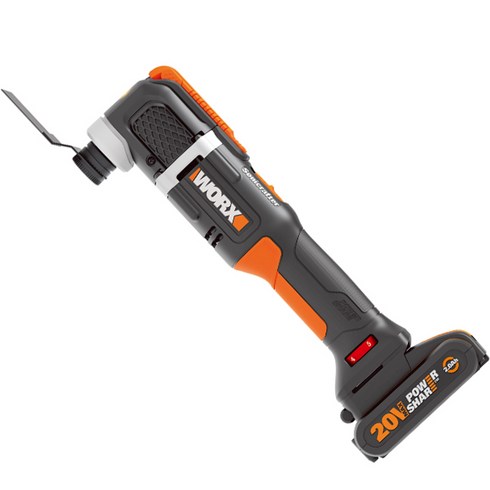 WORX 20V 충전 멀티커터 WX696, 1개