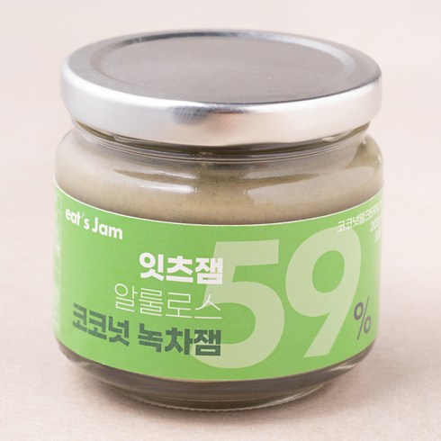 잇츠잼 알룰로스 코코넛 녹차잼, 1개, 200g