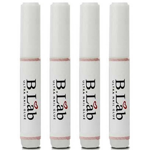 뷰랩 네일글루 2g, 투명, 4개