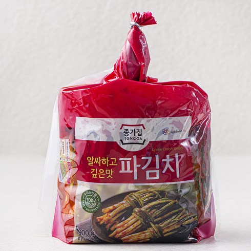 대상 종가 파김치 비닐, 900g, 1개