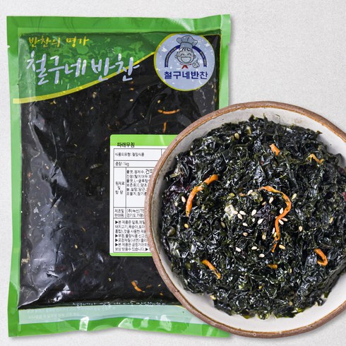 철구네 파래무침, 1kg, 1개