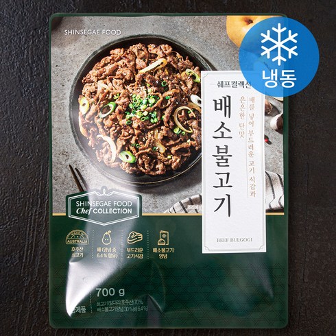 쉐프컬렉션 신세계푸드 배소불고기 (냉동), 700g, 1개