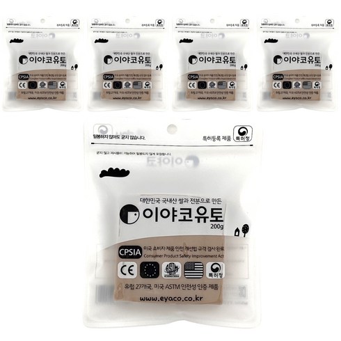 이야코 소프트 유토 200g, 5개