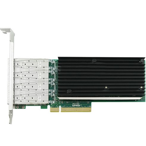인텔 PCI ExpressX8 Quad 서버용 랜카드, NEXT-574SFP-10G