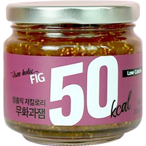 잼홀릭 저칼로리 무설탕 알룰로스 무화과잼, 200g, 1개