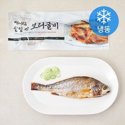 전통 부세 보리굴비 - 백제원 솔잎 찐 보리굴비 (냉동), 100g, 1마리