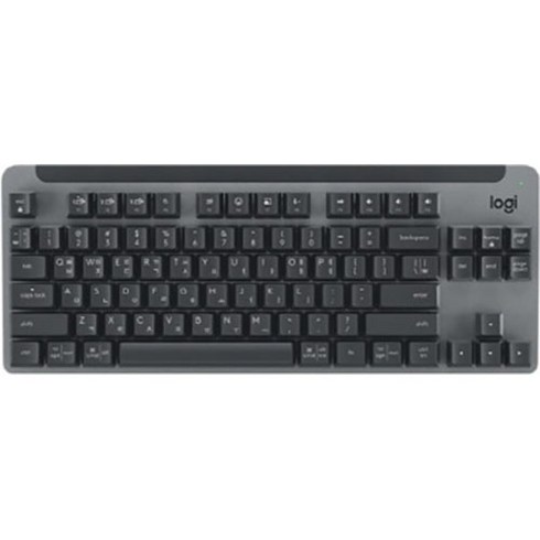 로지텍 SIGNATURE K855 무선 기계식 TKL 키보드, 텐키리스, 그래파이트, 920-011076