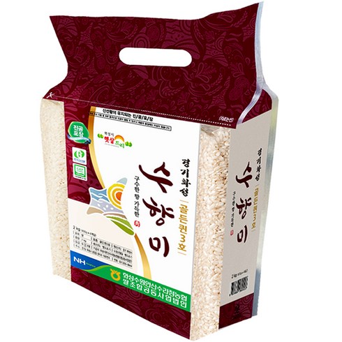2023년 가성비 최고 수향미 - 쌀집총각 서화성 농협 수향미 간편진공포장, 1개, 2kg