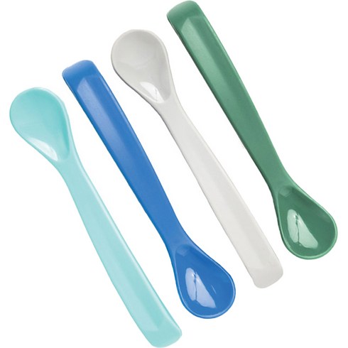 타이니트윙클 실리콘 이유식 스푼 4종 세트, 쿨팩, 1개