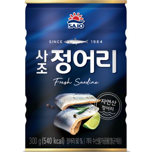 사조 정어리, 300g, 1개