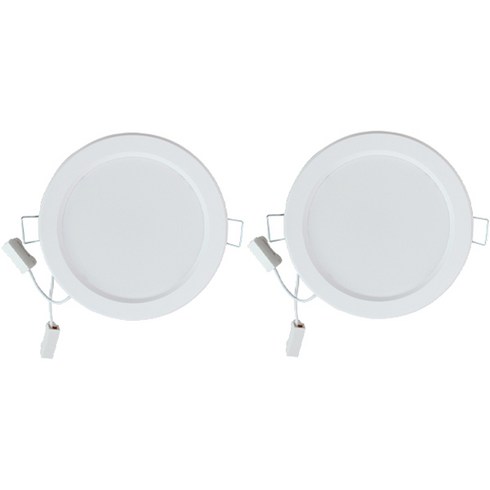 루시아 LED 디밍 다운라이트 매입등 20W 외경 175mm x 높이 30mm, 주광색, 2개
