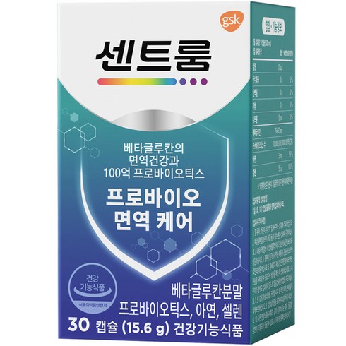 센트룸 프로바이오 면역케어 유산균 15.6g, 30정, 1개