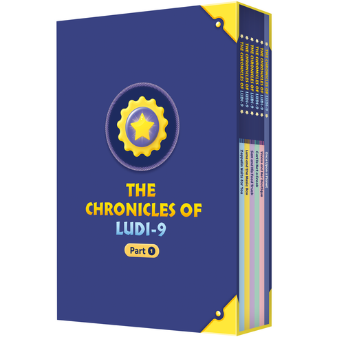 THE CHRONICLES OF LUDI-9 PART 1 스토리북 세트 전 6권, 헬로루디