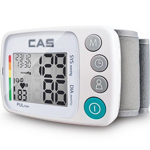 cas혈압계 - 카스 손목형 디지털 자동 혈압계 MD5200 + 보관케이스 세트, 1개