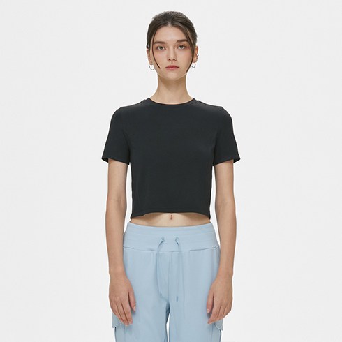 뮬라웨어 여성용 라이트 모달 숏슬리브 AWWDTS101