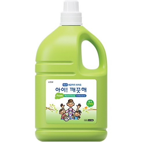 아이깨끗해 핸드워시 숲속산책향, 4.5L, 1개