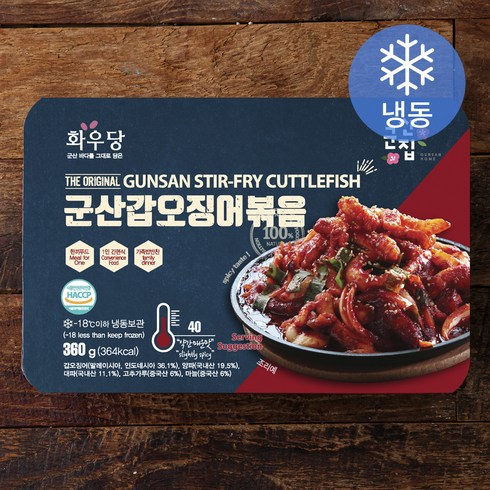 군산집 갑오징어 볶음, 360g, 1개