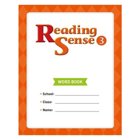 Reading Sense. 3(Word Book), NE Build&Grow, 9791125318934