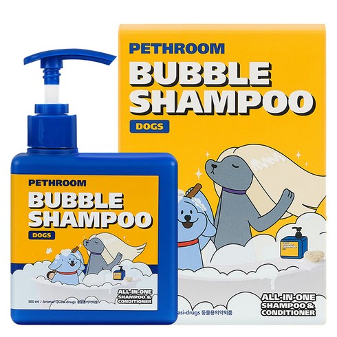 페스룸 버블 샴푸 독스, 1개, 300ml