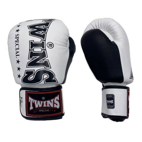 트윈스 복싱글러브 양손세트 BGVL3-2TA, 블랙 + 화이트