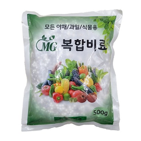 비료 - 모든식물용 알갱이형 복합비료 식물영양제, 500g, 1개