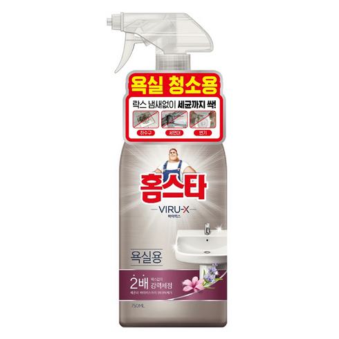 홈스타 바이럭스 세정제 욕실용, 750ml, 1개