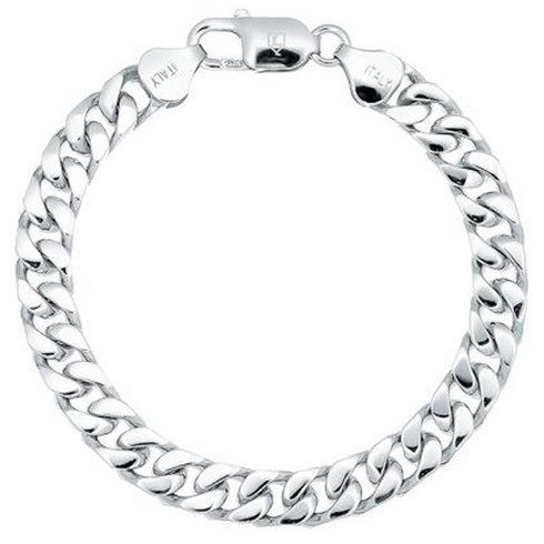 로이드 이태리실버 빈티지 커프체인 팔찌 S