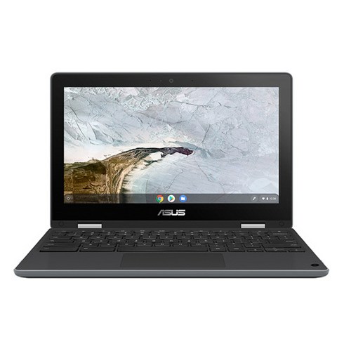 플립북 - 에이수스 2021 크롬북 플립 C214 11.6 셀러론 인텔 8세대, 다크그레이, 64GB, 4GB, Chrome OS, C214MA-ZD460W