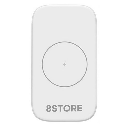 디씨네트워크 8STORE 핸디 애플워치 아이폰 에어팟 3in1 무선충전기, 화이트, 1개