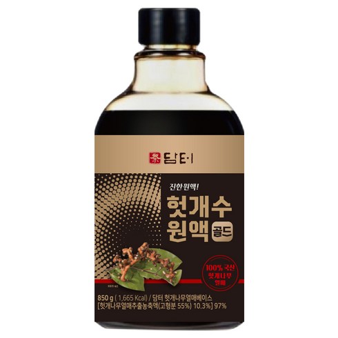 담터 헛개수 원액 골드, 850g, 1개입, 1개